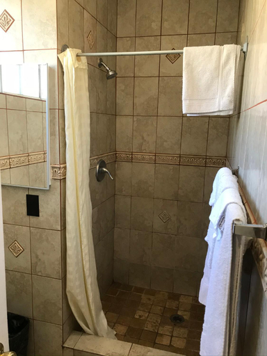 Bathroom 5, Lotus Motel LAX, Los Angeles