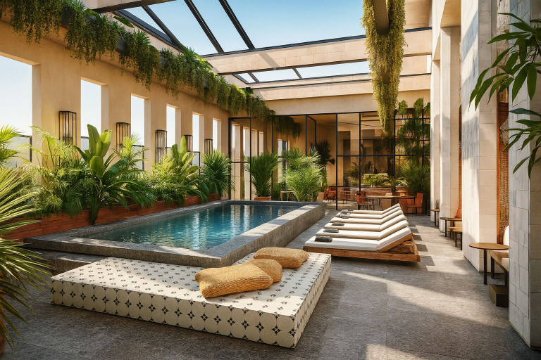 Rooftop pool, Fairmont New Orleans (Opening November 2026), Orleans