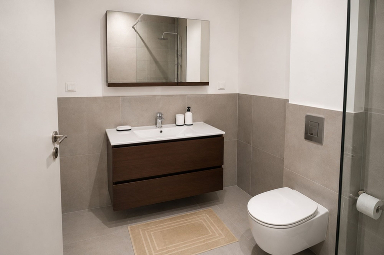 Room 2, LIV - Upscale Athenian Apartment 1A, Attica