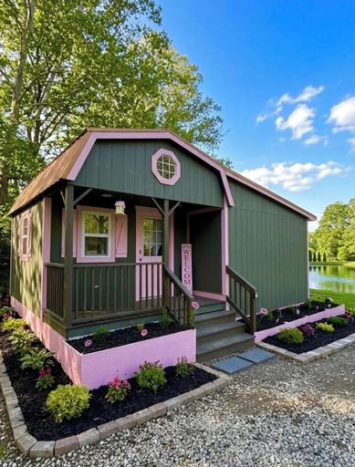 Room 5, 3 Tiny Cabins Together, Indianapolis