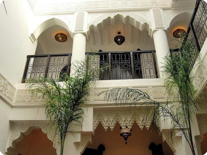 Exterior detail, Hotel Riad hannah, Marrakech