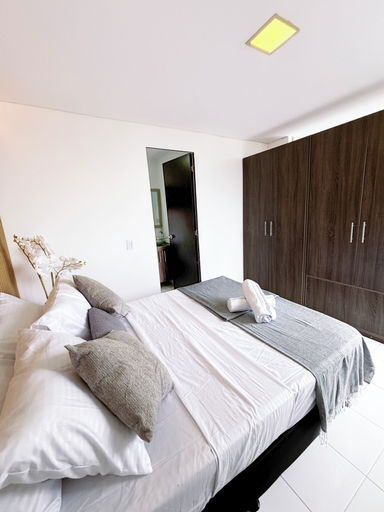 Bedroom 3, Staynova Acogedor Loft en El poblado, Medellín