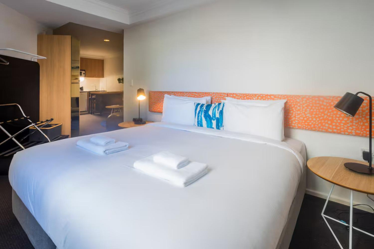 Bedroom 3, Cosy & Central Studio APT in The Heart of Perth, Perth