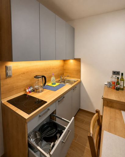 Private kitchen 4, Microbyty & Apartments, Děčín