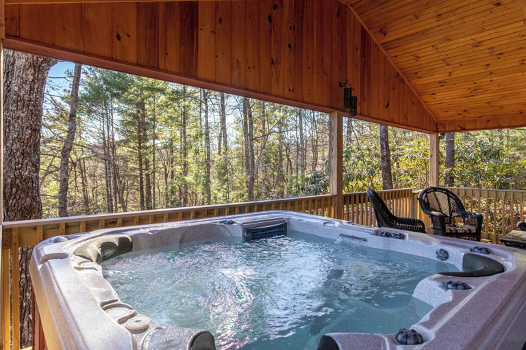 Interior 4, Stress Releaf - Blowing Rock Cabin With Great View, hot Tub, Pool Table, Caldwell