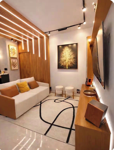 Living area, 5 Estrelas - Alto do Bueno, Goiania
