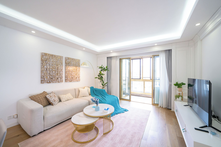 Living area 3, Tyms 2BR 1BA Family Serviced Residence, Shanghai