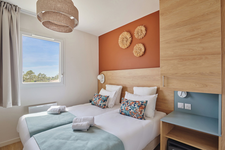 Bedroom 3, Résidence Odalys Bleu Canopée, Landes