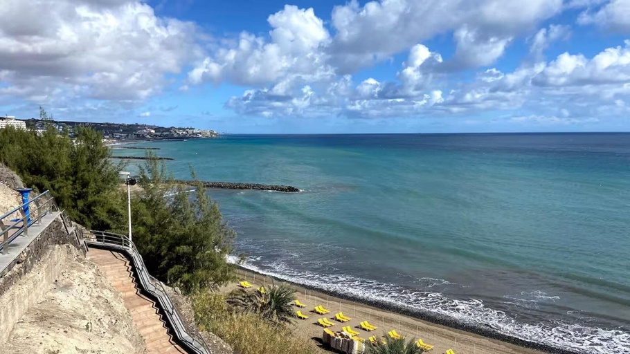 Beach, Mini Studio By The Beach In Playa Del Ingles, Las Palmas