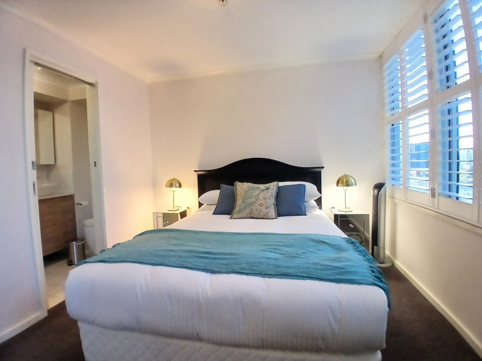 Bedroom 3, ReadySet Apartments at Southbank Condos, Melbourne