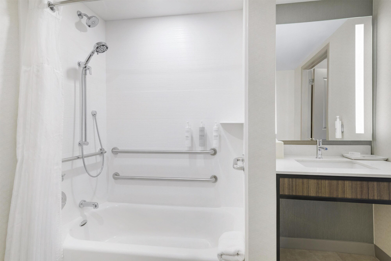 Bathroom 4, Hilton Garden Inn Albany/SUNY Area, Albany