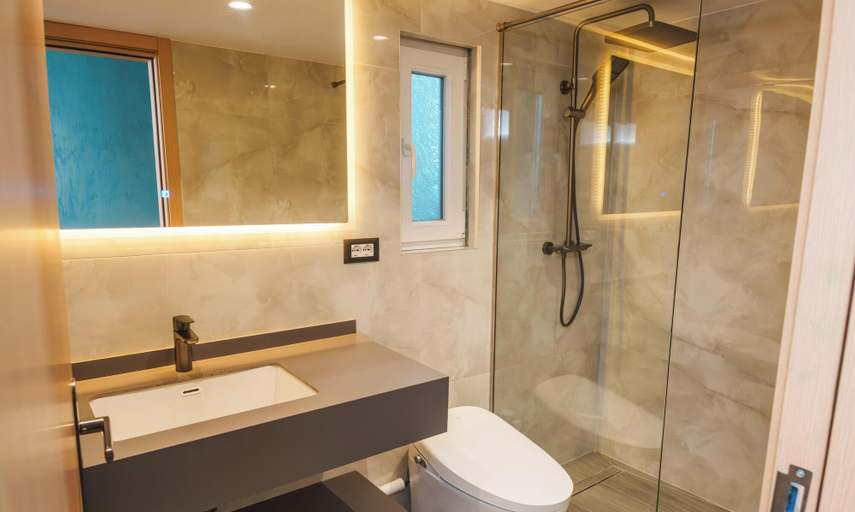 Bathroom 4, Kshira Oasis Qeparo - Boutique Beachfront Suites & Restaurant, Vlorës