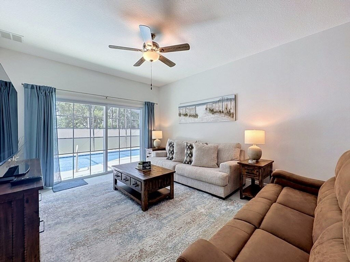 Living area 4, Whispering Palms - Luxury 4-Bedroom Pool Home Near 4 Villa, Osceola