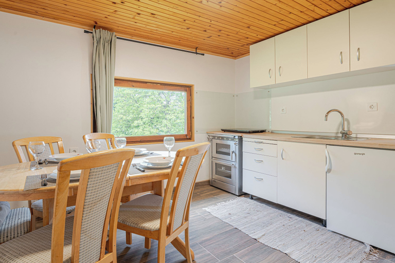 Private kitchen 2, Lodge Trtinka /w Terrace & BBQ in Nature - Happy Rentals, Žalec