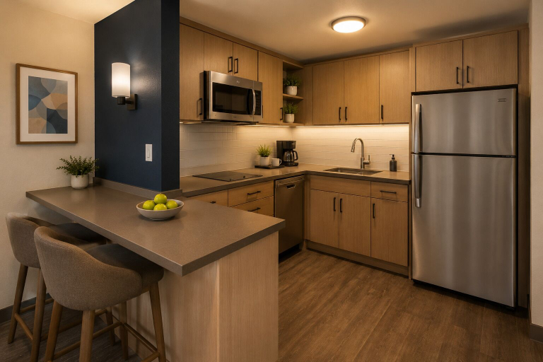 Private kitchen, The Cendry Hotel, Toronto