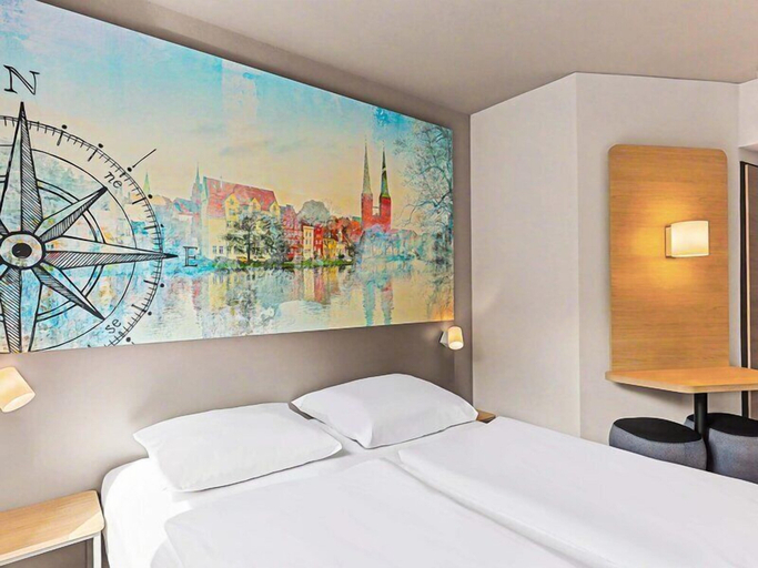 Bedroom 4, B&B HOTEL Lübeck Berliner-Platz, Lübeck