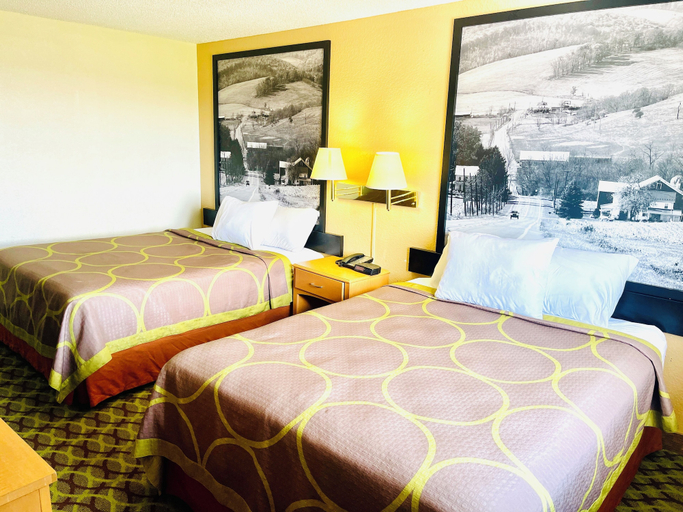Bedroom 3, Super 8 by Wyndham New Castle, Lawrence