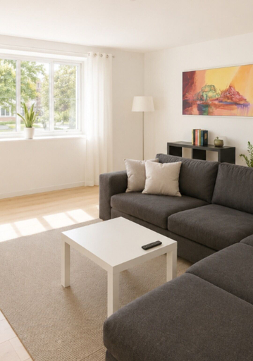 Living area 2, Java inspired Flat near Central St., Aalborg