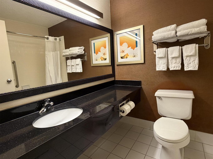 Bathroom 3, SureStay by Best Western Norman, Cleveland