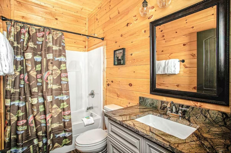 Bathroom 3, The Big Willow Retreat, Sevier