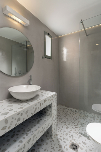 Bathroom 4, Sunrise Village Hotel, Crete