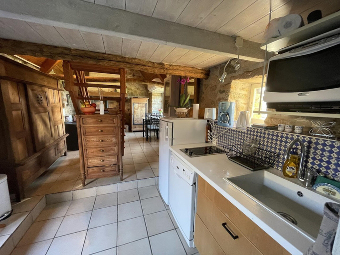 Private kitchen 2, Cozy Detached Rental for 2, Finistère