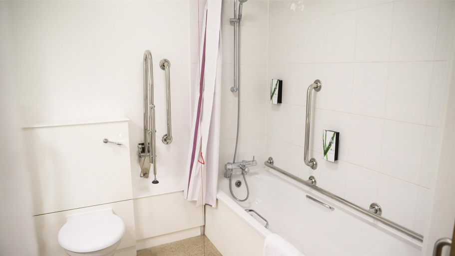 Bathroom 4, Premier Inn York South West, North Yorkshire