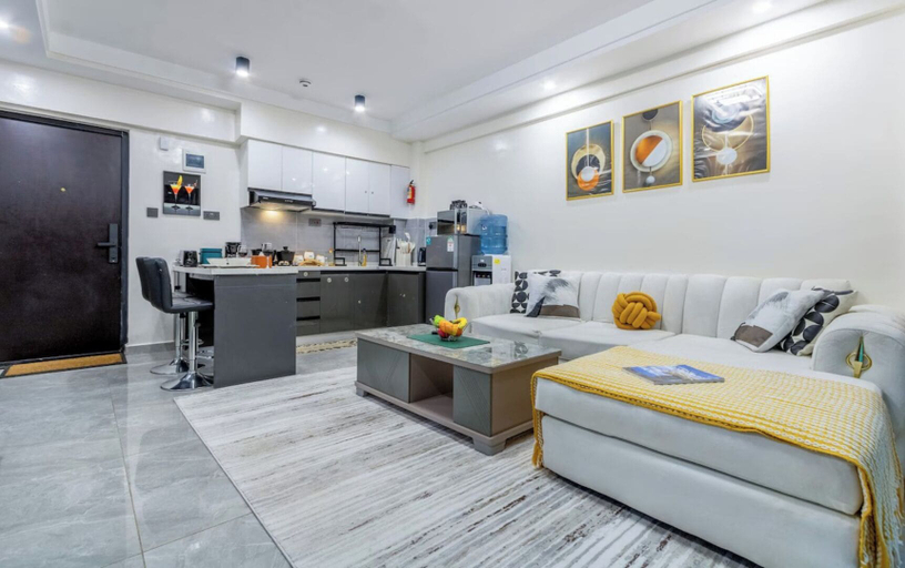 Living area 4, Lavish 1BR at City Oasis Gardens - B1403, Dagoretti North