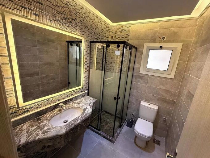 Bathroom, Diarna Latin district Residency, Marsa Matruh