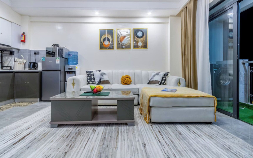 Living area 3, Lavish 1BR at City Oasis Gardens - B1403, Dagoretti North