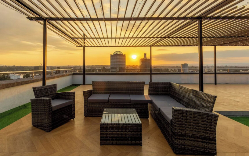 Terrace/patio, Plush 1BR At Orchid Residency - A1702, Dagoretti North