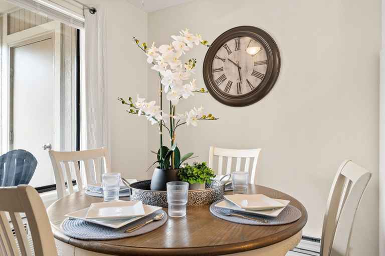 Dining, Campus West Nest - King Bed + Walk to CSU, Larimer