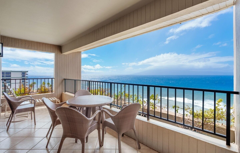 View from room 4, Kaanapali Alii-2 Bedroom Ocean Front Views, Maui