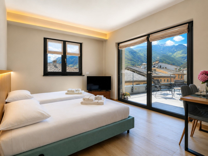 Room 4, PURA VIDA Tirano - Panoramic Stay, Sondrio