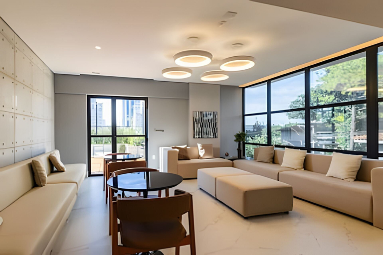 Living area, Smart Bourbon 903, São Paulo