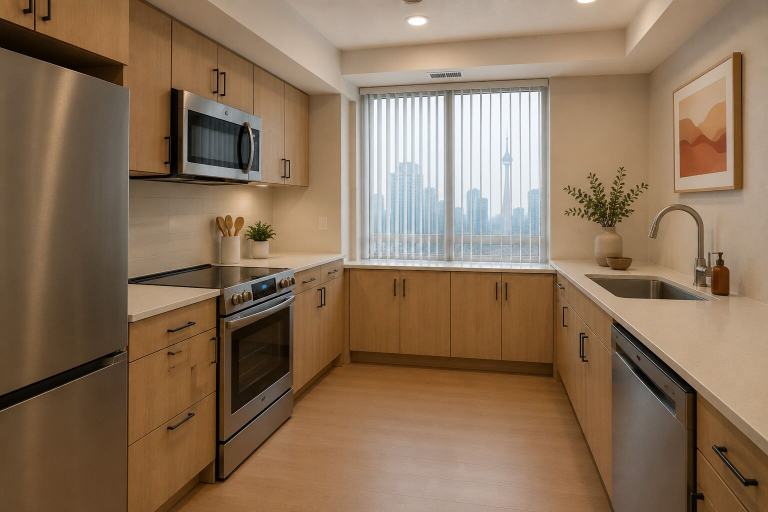 Private kitchen, The Bayline Grand Hotel - DT, Toronto