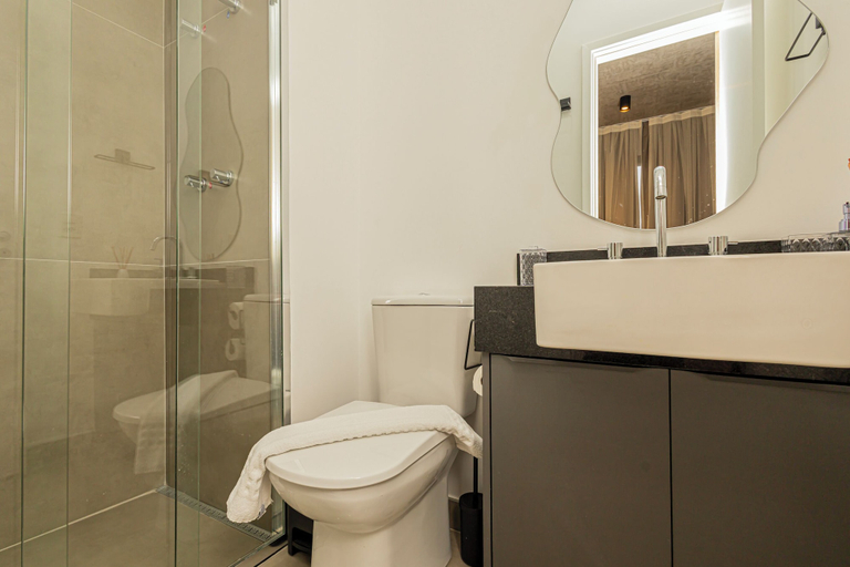 Bathroom, VNM - VN Vila Olimpia by Anora Spaces, São Paulo