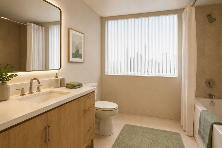 Bathroom, The Bayline Grand Hotel - DT, Toronto