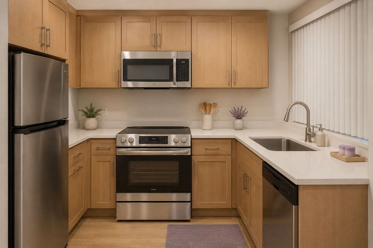 Private kitchen, Novelle Park Hotel, Toronto
