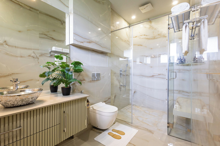 Bathroom 3, ELIVAAS Nedumbally 4 BHK Villa, Ernakulam