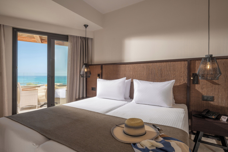 Bedroom 3, Oya Beach Resort – All Inclusive, Crete