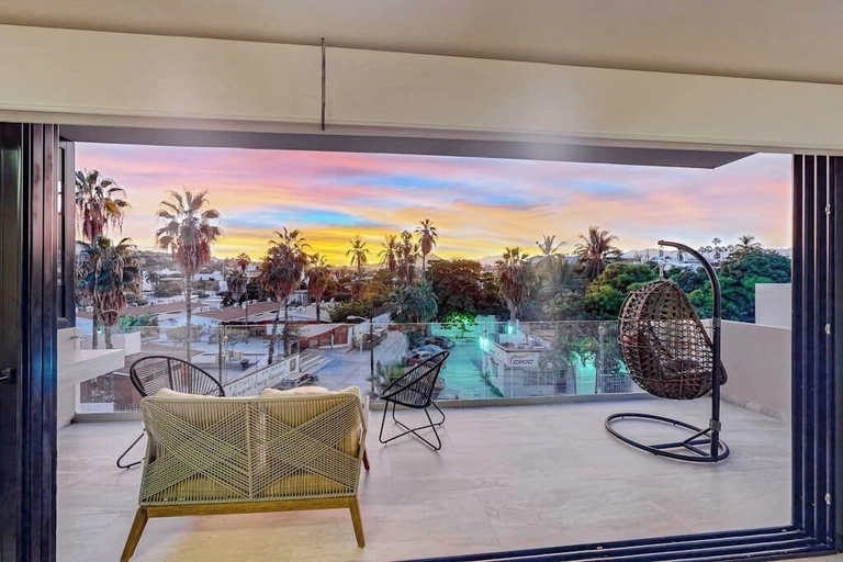 Terrace/patio 3, Downtown Condo With Great Views, Shared Pool, Hot Tub, & Grill, La Paz