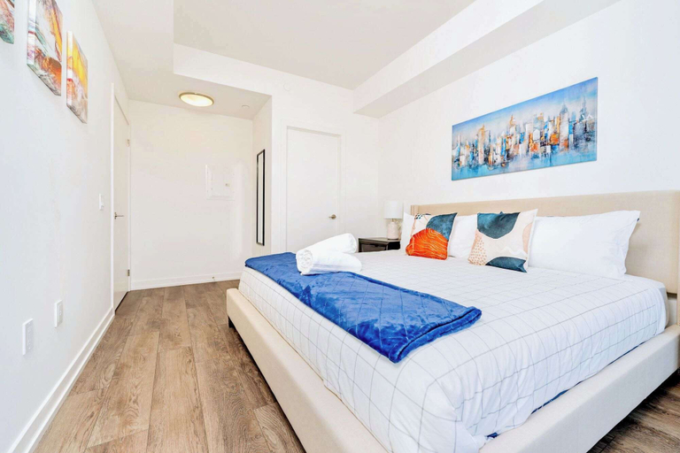 Bedroom 3, Union Towers Condo With City Views and Patio, Waterloo