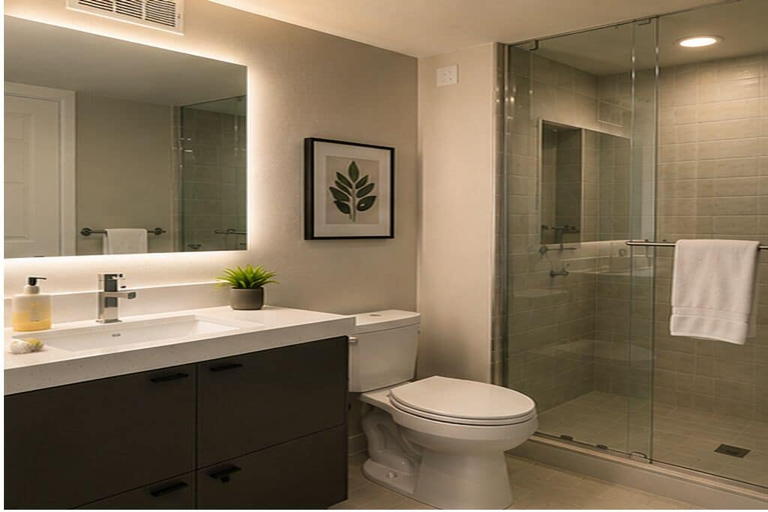 Bathroom, The Marcellin Hotel, Toronto