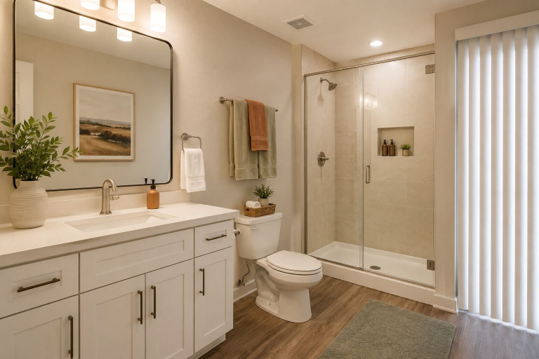 Bathroom, Hearts and Nobles Hotel, Toronto