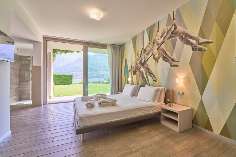 Bedroom 2, Villa Costanza, Lecco