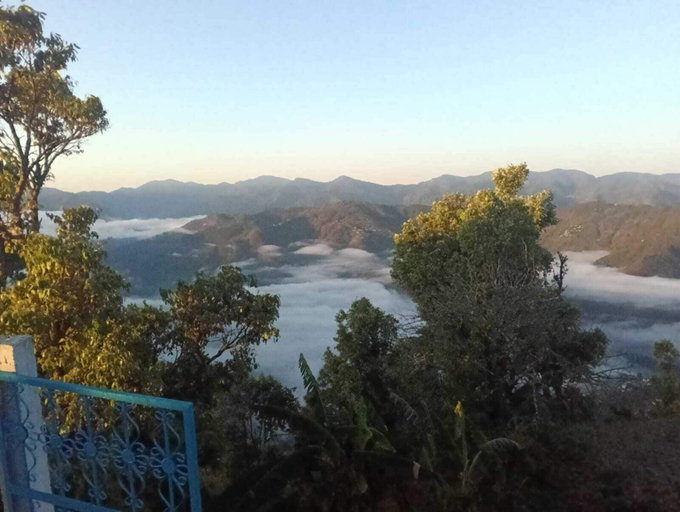 View from property, Cherry Guest House Dunagiri Hills, Almora