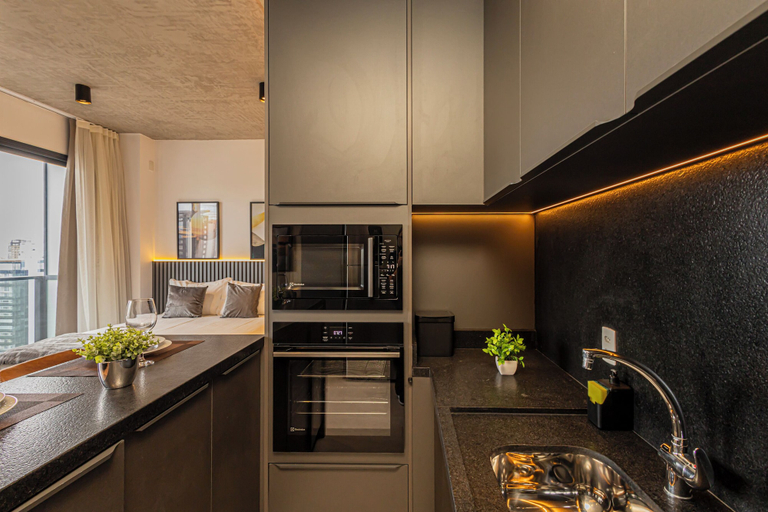 Private kitchen, VNM - VN Vila Olimpia by Anora Spaces, São Paulo