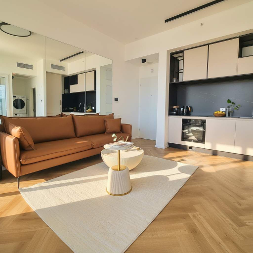 Living area 2, High-End 1BR Secure Tower Parking Mamak
