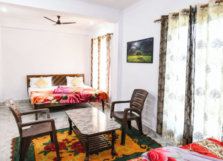 View from room 4, Hotel A-R Resort, Chamoli